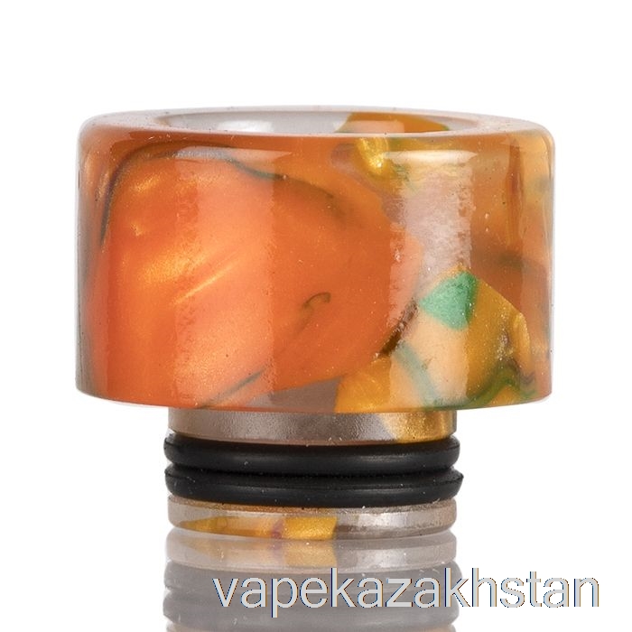 Vape Disposable 510 Widebore Resin Drip Tip Orange
